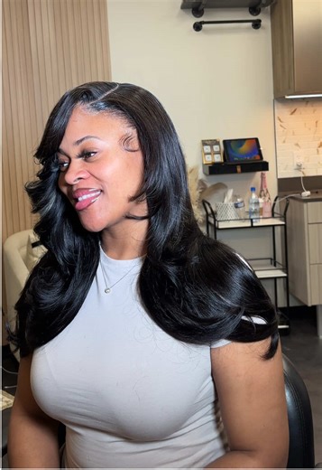 2x6 closure install as a side part — This came out perfect! 20”20”22” 18” 2x6 closure IF YOU WANT IT ⬇️ COMMENT “BOOK” to receive the direct link to lock in your appointment for February 💌 #phillyhairstylist #2x6sidepart #closuresidepart #fyp #foryoupage