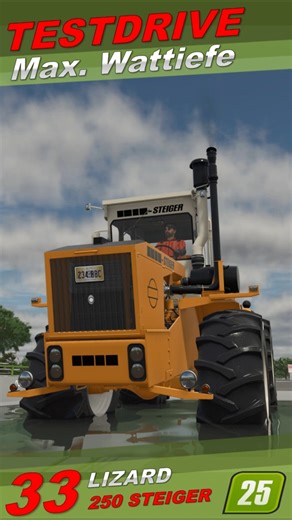 LS25 / FS25 🚜 LIZARD 250 STEIGER💥Watttiefe 💥#ls25 #fs25