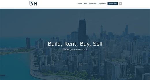 Real Estate Website Design - Mokamedia Design