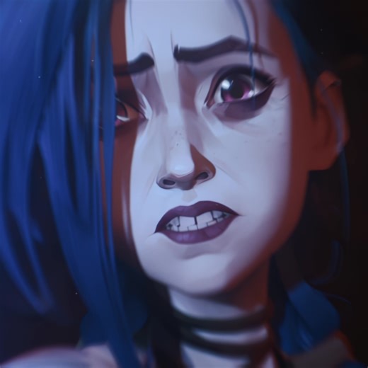 Merry Christmas guys, love you all 🩷 #fyp #jinx #arcane #jinxarcane #fypシ