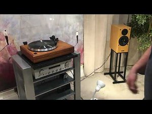 Acoustic Research 'The AR' turntable with PMC TB2 speakers