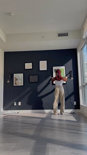 AmandaRachLee on Instagram: "5 years here. when i moved here i was 19 years old. it was my first place on my own and had just gone full time with youtube, i dropped out of college the year prior. in this apartment, i started my business, lived through the pandemic, and had so many firsts. i spent all of my early twenties here. i will miss the apartment with the black wall and leaf wallpaper ❤️ thank you for watching me grow up in this place. it’s time for a new space to fill with new memories. m