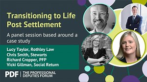 TRANSITIONING TO LIFE POST SETTLEMENT PANEL 180925