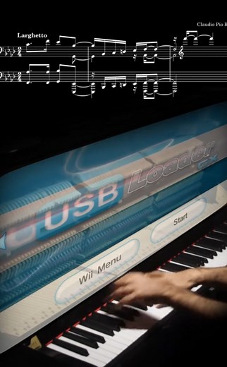 USB Loader GX Piano Theme for Wii Gaming