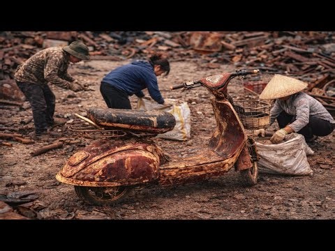Abandoned Electric Bikes Revived Using Engineering Secrets NASA Never Taught