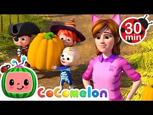 Pumpkin Time | CoComelon Halloween Cartoons | Moonbug Halloween for Kids