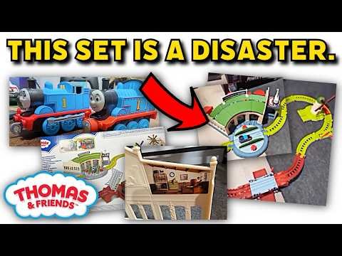 The Tidmouth Sheds Set Made Me Cry.. Plastic Engines, Sticker Sheets, & Cheap Plastic.