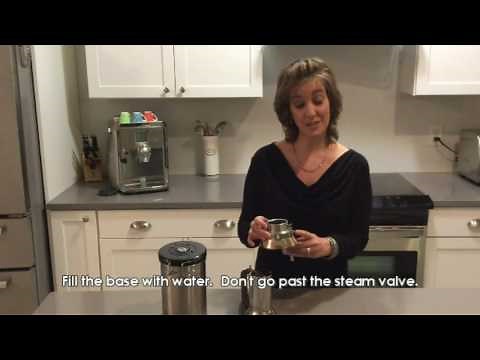 How to use the Alessi 9090 Stovetop Espresso Maker