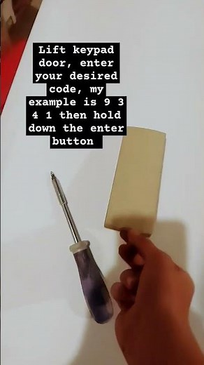 LiftMaster 976LM Keypad Programming