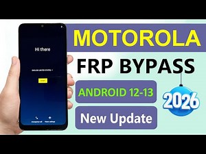2026 NEW: Motorola FRP Bypass Android 12/13 Without Pc [No Talkback/ No Maps] 100% Working