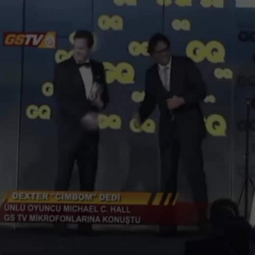 Michael C. Hall Dexter Ödül Töreninde