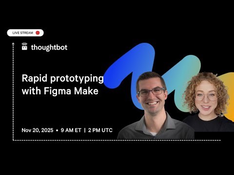 Rapid prototyping with Figma Make