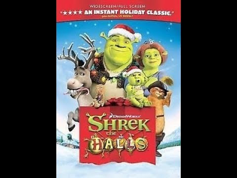 Opening To Shrek The Halls 2008 DVD