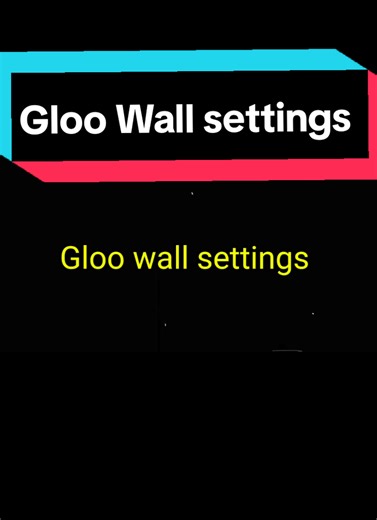 Ultimate Gloo Wall Settings Guide for Free Fire