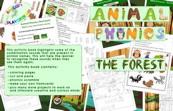 Animal Phonics- The Forest