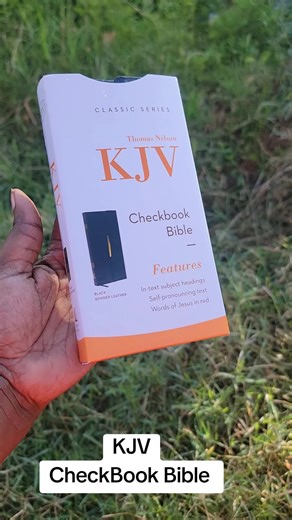 KJV CheckBook Bible: Features and Overview