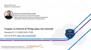 CodeWeek 2020 - Maria-Anastasia's blog about tech