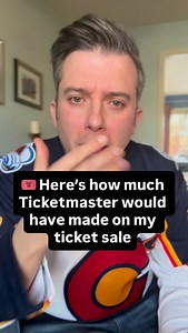 7.3K views · 219 reactions | I always think about how much Ticketmaster makes in fees when I buy tickets. But never thought about how much they make when I sell. When I did the math, they were walking away with 33% of the total ticket price from this transaction involving tickets I’d already paid for. #ticketmaster #tickets #NHL #colorado #fyp #denver #comsumer #fees | Steve Staeger | Facebook