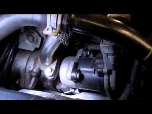 Remove the EGR valve on Land Rover