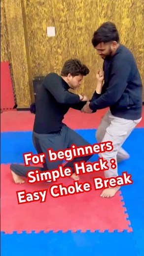 Simple Choke Break Self Defense Moves: Beginner Friendly