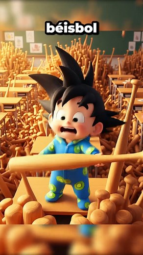 1.4M views · 11K reactions | Goku va a escuela llena de BATES de BASEBALL! #niñosgraciosos #cartoon #dragonballsuper #disney #BULMA #memes #storytime #parami #dragonballgt #cartoonnetwork #dragonball #animation #shorts #videos | GameplaysZone | Facebook