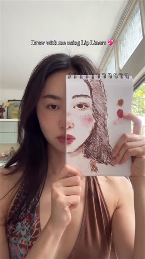 issy on Instagram: "Wait... we're actually obsessed. @zam_dy wears (and sketches) her fave 𝗟𝗜𝗣 𝗕𝗔𝗜𝗧 shades. #issy"