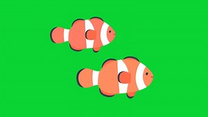 Download Summer Sticker icons collection, 3D Animation Green Screen, Element Stock Overlay 4k Cartoon Animation Stickers, Realistic running with loop animation chroma key, Green Screen Background for free