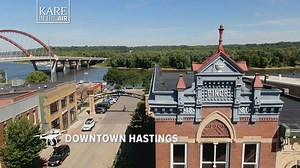 KARE in the Air: Downtown Hastings, where 3 rivers meet