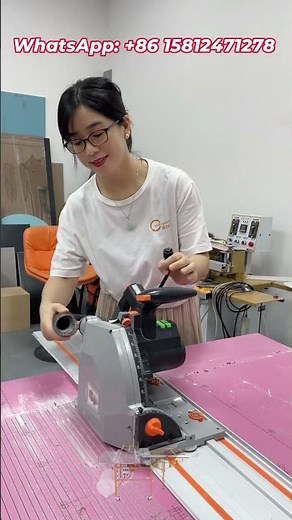 Smooth Glide Technology – 2000W Track Saw for Effortless Cutting