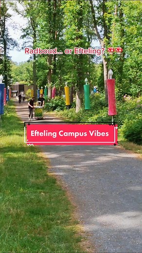 Is this the campus or is it the @Efteling ✨ ?? #radboudlife #efteling #radbouduniversity #nijmegen #nederland #universiteit #radbouduniversiteit