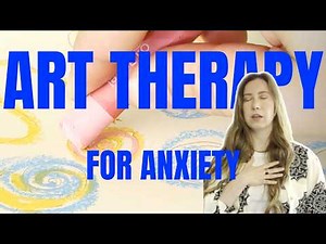ART THERAPY Activity for ANXIETY | Simple Art Therapy Exercise for Stress Relief