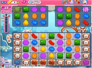 Tips and Walkthrough: Candy Crush Level 307