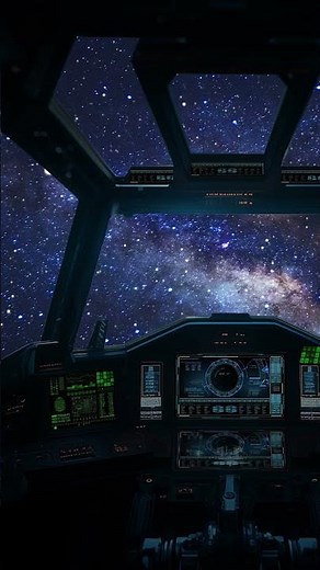 Deep Space Ambience | 10 Hours | Spaceship Sleeping Journey | Soothing Rumble Sounds For Sleep