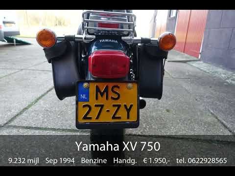 Zeldzaam mooie Yamaha XV 750SE met lage tellerstand