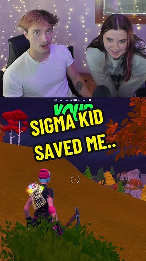 Kid saved me from her 🥹 #fortnite #fyp