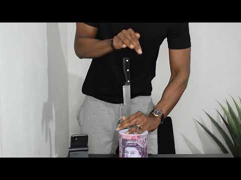 Quickest way to open tin piggy bank | Money Tin Hack