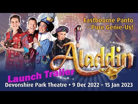 Aladdin Pantomime Launch Trailer 2022
