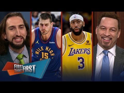 AD's disappearance concerning, LeBron's minutes to be limited, Jokić respect | FIRST THINGS FIRST