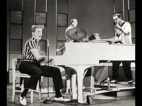 Jerry Lee Lewis - 'Whole Lotta Shakin' Goin' On,' The Steve Allen Show, 28 July, 1957 (First TV App)