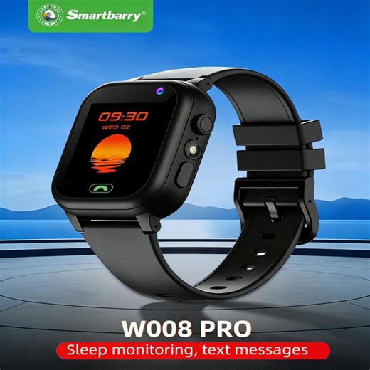 Shop Local Stock-W008 PRO Smartwatch – Sleep Tracker, Message Display, Fitness Band for Android & iOS,Black | Jumia Uganda