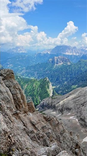 The Dolomites From the Marmolada