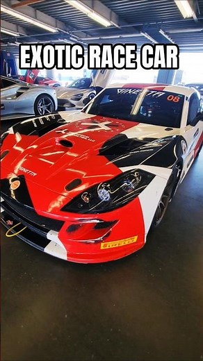 🇬🇧 Ginetta G56 GTA Race Car Walkaround at Daytona #supercars #sportscar #racecar