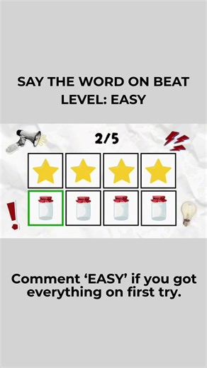 VIRAL WORD ON BEAT CHALLENGE #games #shorts
