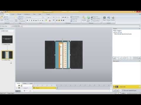 How to create a horizontal scrolling panel in Articulate Storyline