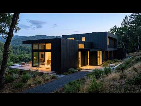 The Art of Black Modern Minimalist House Design | Bold Architecture Ideas