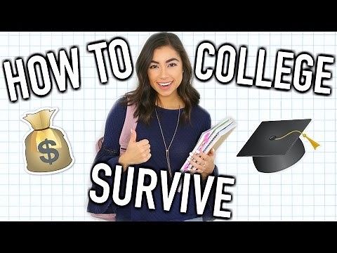 How To Survive College! - Life hacks, Tips, & Advice!