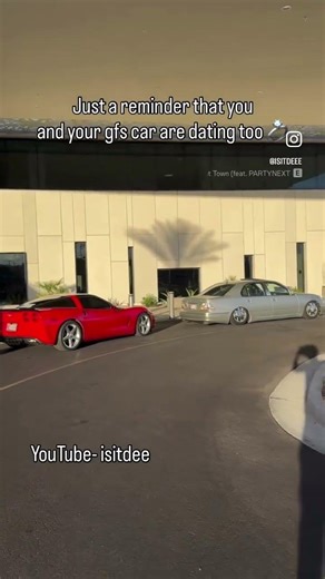 YOU AND YOUR GIRLFRIENDS CARS ARE DATING! #isitdee #corvette #lexus