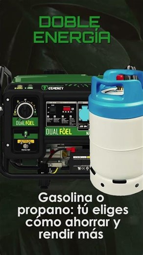 Generador Gas y Gasolina Natura 3500 - Solución energética eficiente y versátil