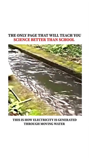 UNIVERSE | SCIENCE | TECHNOLOGY on Instagram: "When water flows with force, it spins massive turbines inside hydroelectric dams. These turbines are connected to generators, and as they rotate, they convert kinetic energy (movement of water) into electrical energy. The faster and stronger the water flow, the more power is produced. Clean, renewable, and powerful — this is nature turning motion into electricity! 🌍⚙️ From mountain streams to giant dams, moving water has been silently powering home
