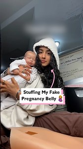 144K views · 138 reactions | Stuffing my fake pregnancy belly with a baby 擄 | Four Nine | Facebook